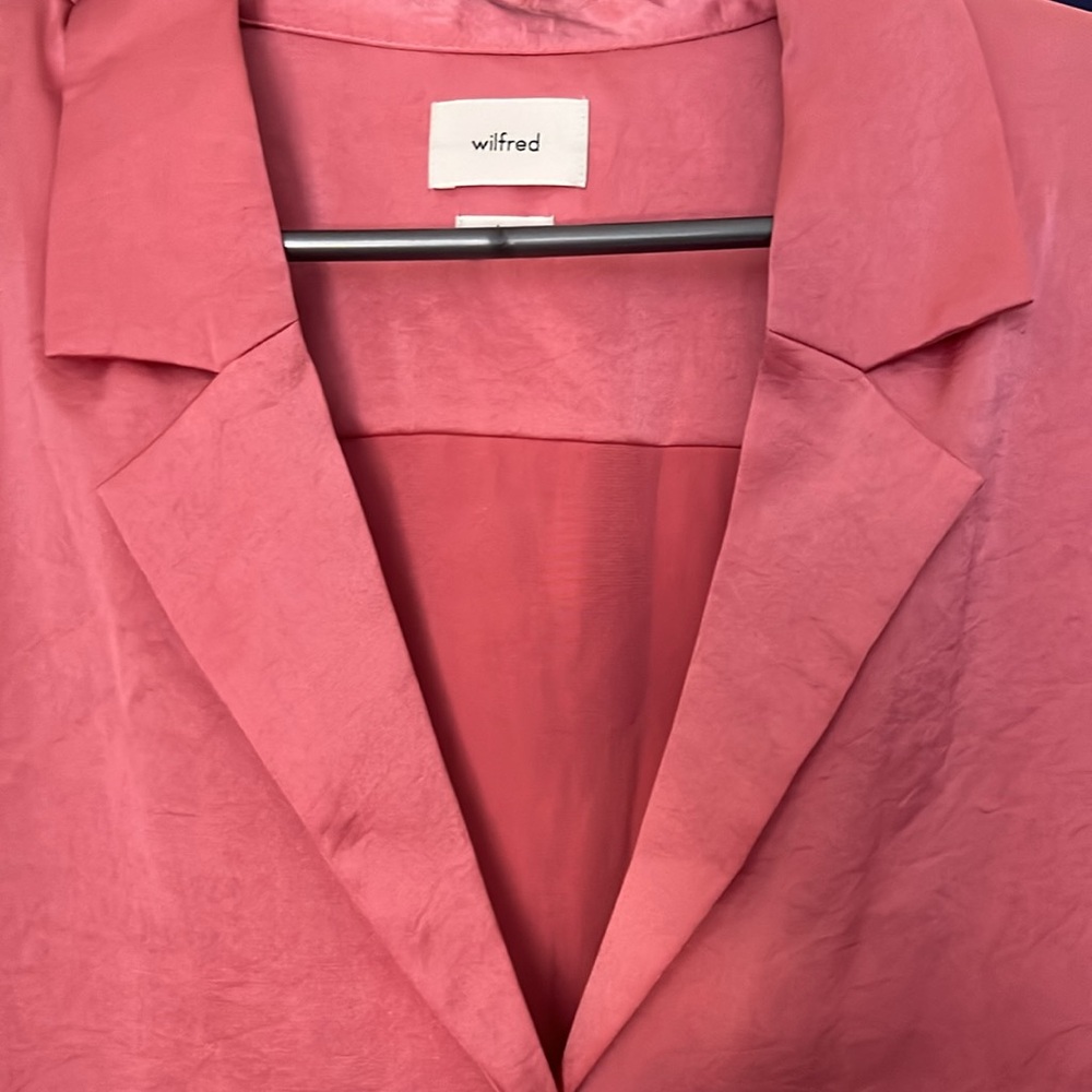 Aritzia Wilfred Pink Top - Picture 3 of 5